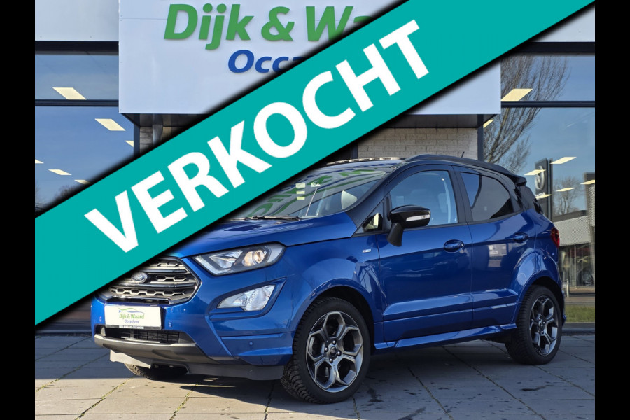 Ford EcoSport 1.0 EcoBoost ST-Line Automaat – Pano – Camera – Leder/Alcantara – 55.299 km