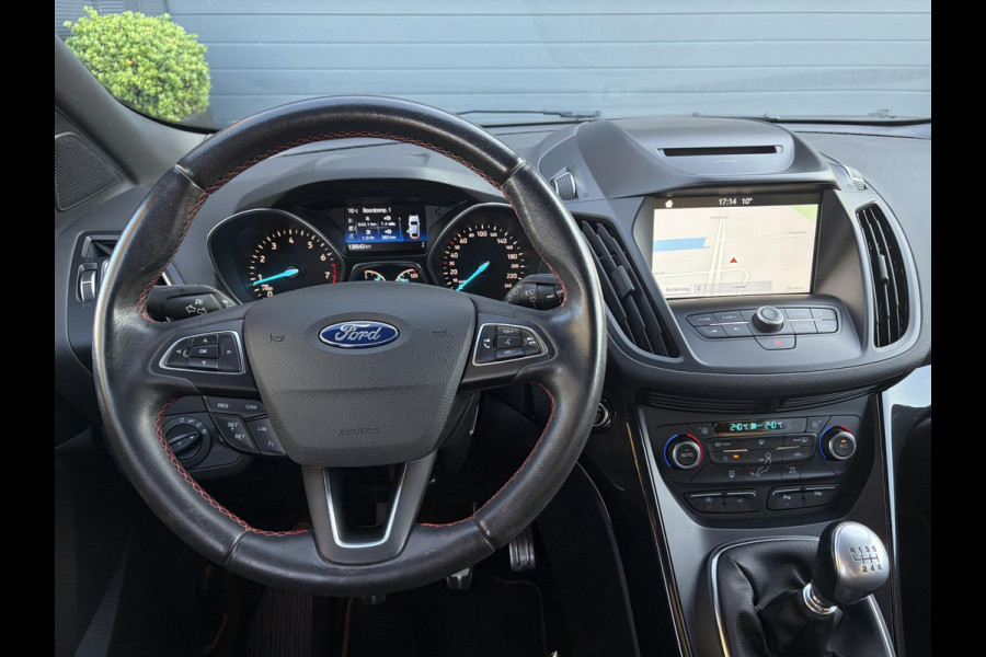 Ford Kuga 1.5 EcoBoost ST Line ✓2e Eigenaar✓Camera✓Carplay✓Navi✓Alcantara-Halfleder✓Clima✓Cruise✓6 Bak✓120pk✓18'' Lmv✓Keyless✓Pdc V+A✓Rijstrooksensor✓N.A.P✓Apk tot 03-2027