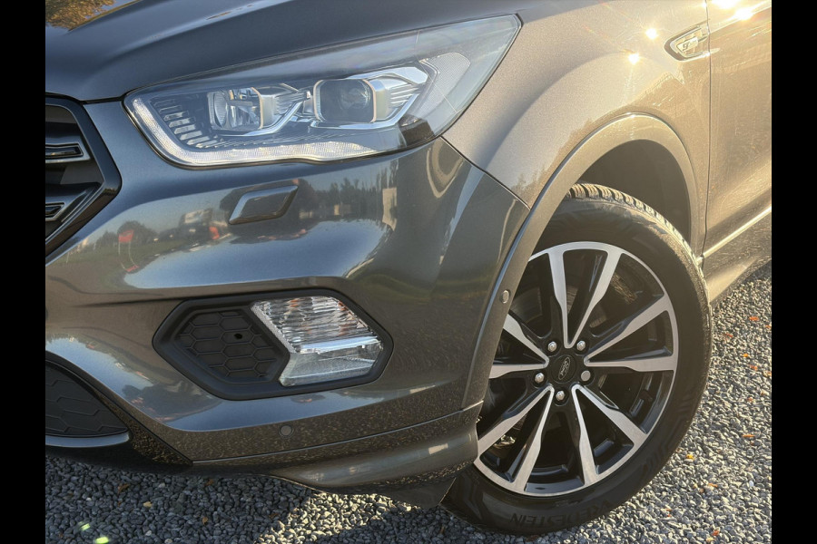 Ford Kuga 1.5 EcoBoost ST Line ✓2e Eigenaar✓Camera✓Carplay✓Navi✓Alcantara-Halfleder✓Clima✓Cruise✓6 Bak✓120pk✓18'' Lmv✓Keyless✓Pdc V+A✓Rijstrooksensor✓N.A.P✓Apk tot 03-2027