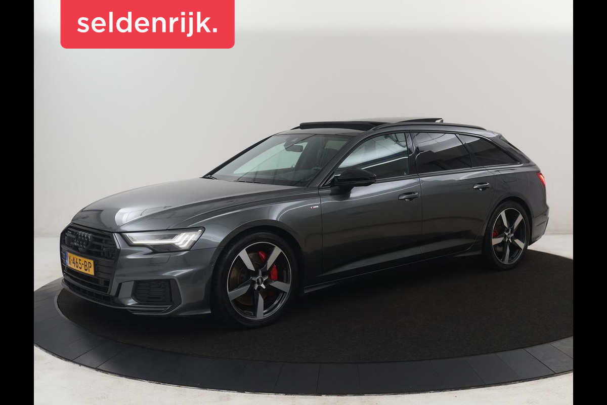 Audi A6 Avant 55 TFSI e quattro Competition | S-line | SOH 87,7% | Panoramadak | Adaptive cruise | Leder | Memory | Stoelventilatie/verwarming | Trekhaak | Head-up | 360 Camera