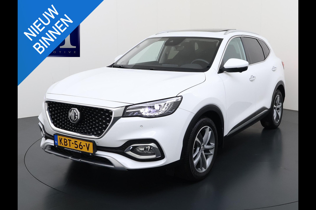 MG EHS 1.5 TGDI Luxury | PHEV | MEGA COMPLEET! | COMPLETE HISTORIE AANWEZIG | FABRIEKSGARANTIE T/M 3-2030 | 52km WLTP ELECTR RIJBEREIK, TOTAAL RIJBEREIK TOT 1.000km!