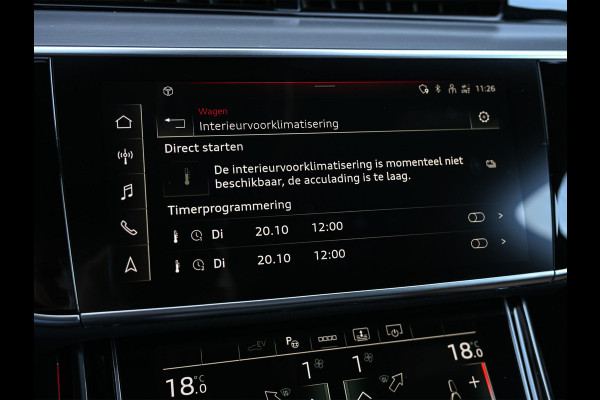 Audi A8 60 TFSI e quattro Lang Pro Line Plus | Panoramadak | NL-Auto | B&O | Luchtvering | 360 Camera | Memory Seats | Soft Close | Adaptive Cruise | Stoelverwarming V+A | Ambiance Interieur |