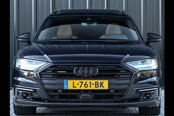 Audi A8 60 TFSI e quattro Lang Pro Line Plus | Panoramadak | NL-Auto | B&O | Luchtvering | 360 Camera | Memory Seats | Soft Close | Adaptive Cruise | Stoelverwarming V+A | Ambiance Interieur |