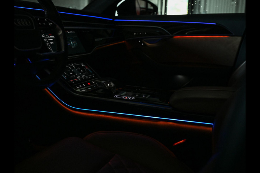 Audi A8 60 TFSI e quattro Lang Pro Line Plus | Panoramadak | NL-Auto | B&O | Luchtvering | 360 Camera | Memory Seats | Soft Close | Adaptive Cruise | Stoelverwarming V+A | Ambiance Interieur |