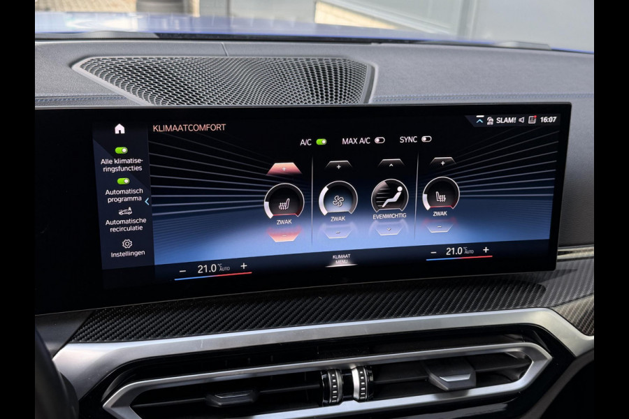 BMW i4 M50 High Executive 84 kWh 19"/SOH 99%/Lederen M-stoelen + memory/Harman Kardon/Keyless/Camera/Adaptief M onderstel/Stoelverwarming