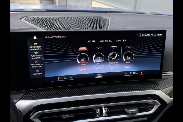 BMW i4 M50 High Executive 84 kWh 19"/SOH 99%/Lederen M-stoelen + memory/Harman Kardon/Keyless/Camera/Adaptief M onderstel/Stoelverwarming