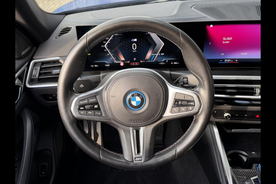 BMW i4 M50 High Executive 84 kWh 19"/SOH 99%/Lederen M-stoelen + memory/Harman Kardon/Keyless/Camera/Adaptief M onderstel/Stoelverwarming