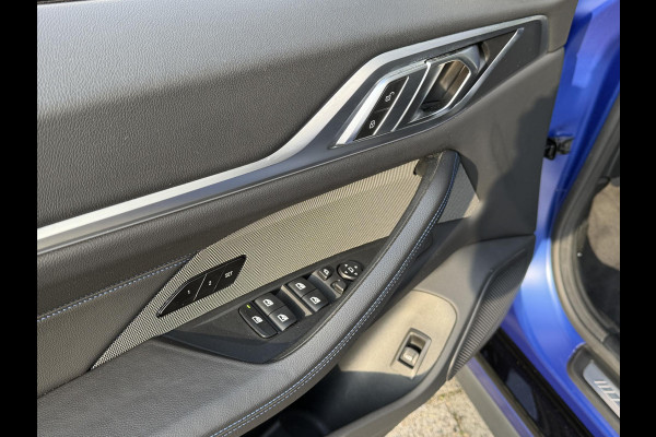 BMW i4 M50 High Executive 84 kWh 19"/SOH 99%/Lederen M-stoelen + memory/Harman Kardon/Keyless/Camera/Adaptief M onderstel/Stoelverwarming