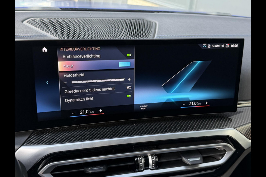 BMW i4 M50 High Executive 84 kWh 19"/SOH 99%/Lederen M-stoelen + memory/Harman Kardon/Keyless/Camera/Adaptief M onderstel/Stoelverwarming