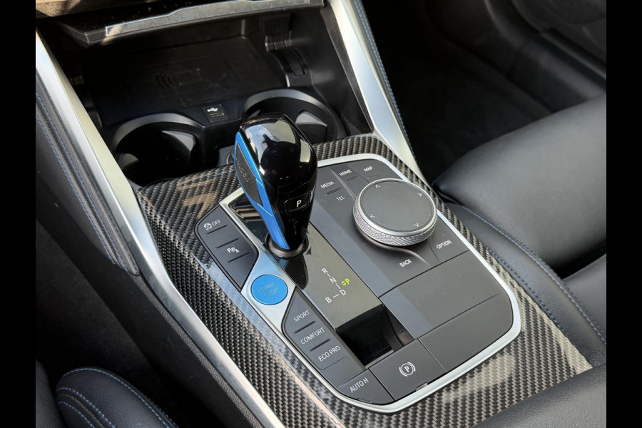BMW i4 M50 High Executive 84 kWh 19"/SOH 99%/Lederen M-stoelen + memory/Harman Kardon/Keyless/Camera/Adaptief M onderstel/Stoelverwarming