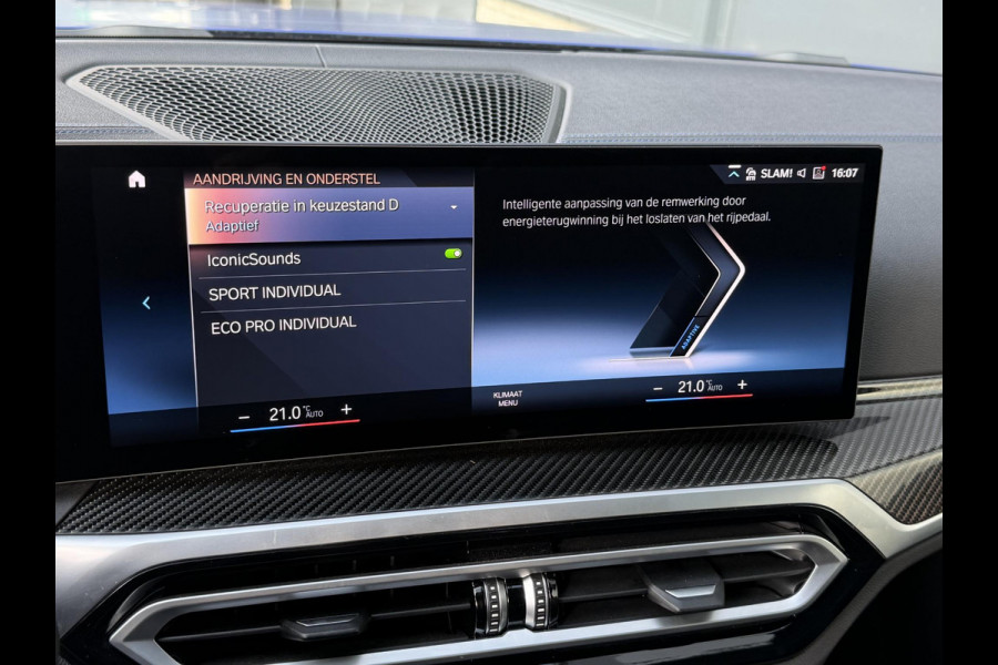 BMW i4 M50 High Executive 84 kWh 19"/SOH 99%/Lederen M-stoelen + memory/Harman Kardon/Keyless/Camera/Adaptief M onderstel/Stoelverwarming