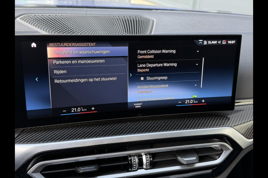 BMW i4 M50 High Executive 84 kWh 19"/SOH 99%/Lederen M-stoelen + memory/Harman Kardon/Keyless/Camera/Adaptief M onderstel/Stoelverwarming