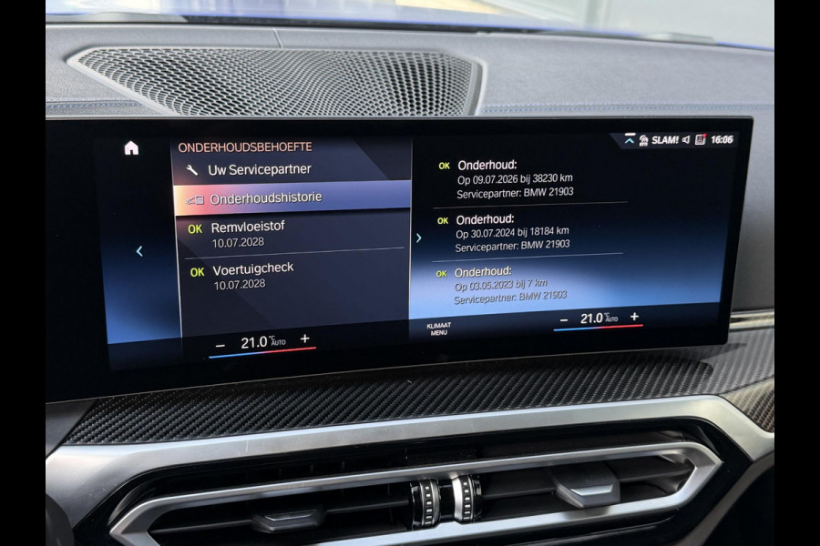 BMW i4 M50 High Executive 84 kWh 19"/SOH 99%/Lederen M-stoelen + memory/Harman Kardon/Keyless/Camera/Adaptief M onderstel/Stoelverwarming