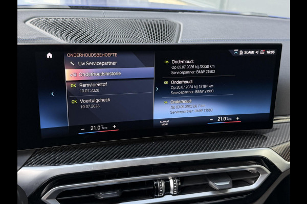 BMW i4 M50 High Executive 84 kWh 19"/SOH 99%/Lederen M-stoelen + memory/Harman Kardon/Keyless/Camera/Adaptief M onderstel/Stoelverwarming