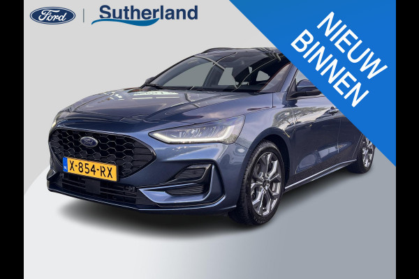 Ford FOCUS Wagon 1.0 EcoBoost Hybrid ST Line | Elektrisch uitklapbare trekhaak | 1000kg trekgewicht | Lederen bekleding | Adaptieve Cruise Control | Winter Pack |