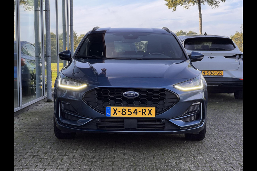 Ford FOCUS Wagon 1.0 EcoBoost Hybrid ST Line | Elektrisch uitklapbare trekhaak | 1000kg trekgewicht | Lederen bekleding | Adaptieve Cruise Control | Winter Pack |