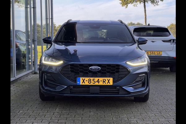 Ford FOCUS Wagon 1.0 EcoBoost Hybrid ST Line | Elektrisch uitklapbare trekhaak | 1000kg trekgewicht | Lederen bekleding | Adaptieve Cruise Control | Winter Pack |