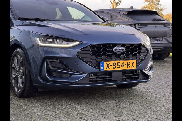 Ford FOCUS Wagon 1.0 EcoBoost Hybrid ST Line | Elektrisch uitklapbare trekhaak | 1000kg trekgewicht | Lederen bekleding | Adaptieve Cruise Control | Winter Pack |