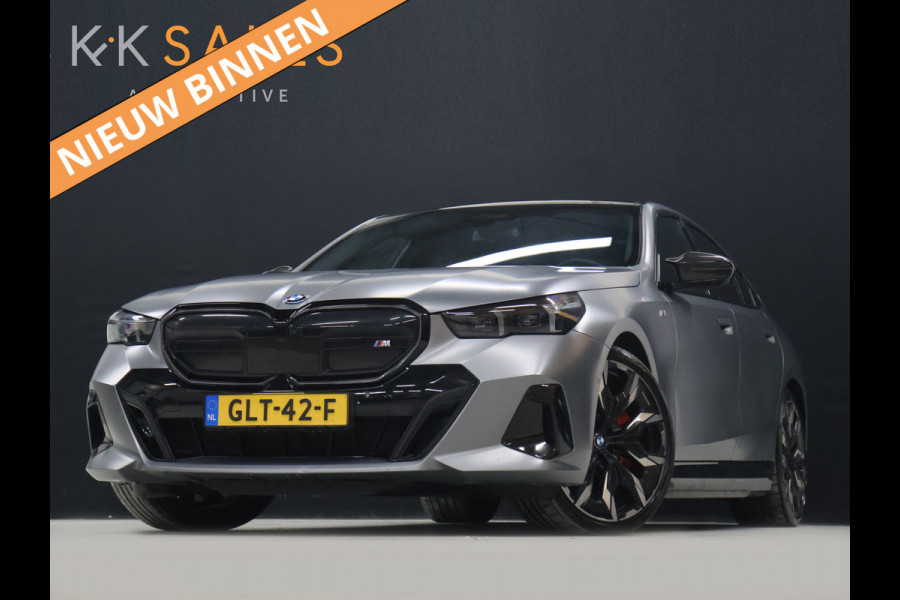 BMW i5 M60 xDrive 84 kWh M Sport Pro [PANORAMADAK, CARBON EXTERIEURPAKKET, M SPORT PAKKET, TREKHAAK, APPLE CARPLAY, ANDROID, BOWERS & WILKINS, CRUISE CONTROL, SFEERVERLICHTING, 360 CAMERA V+A, STOELVERWARMING, STUURVERWARMING, S