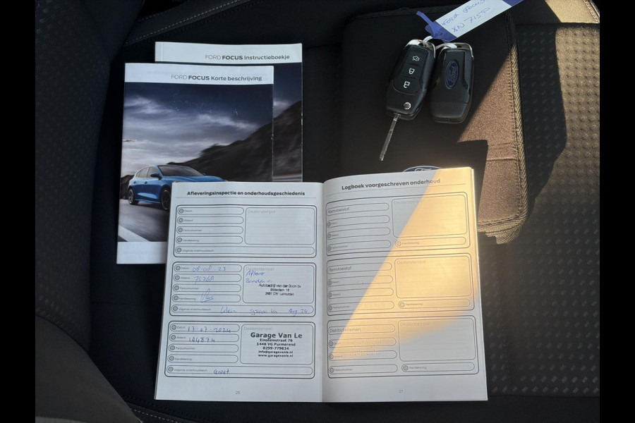 Ford Focus 1.0 EcoBoost Trend Edition Business ✓2e Eigenaar✓Carplay✓101pk✓Navi✓Clima✓Cruise✓Rijstrooksensor✓Pdc V+A✓6 Bak✓Lm velgen✓N.A.P✓Apk tot 08-2027