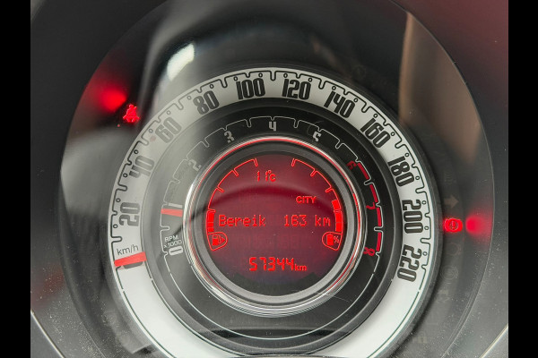 Fiat 500C 1.0 Hybrid Lounge (6-BAK, BLUETOOTH, MULTIMEDIA, PARKEERSENSOREN, CRUISE CONTROL, GOED ONDERHOUDEN, ETC!)