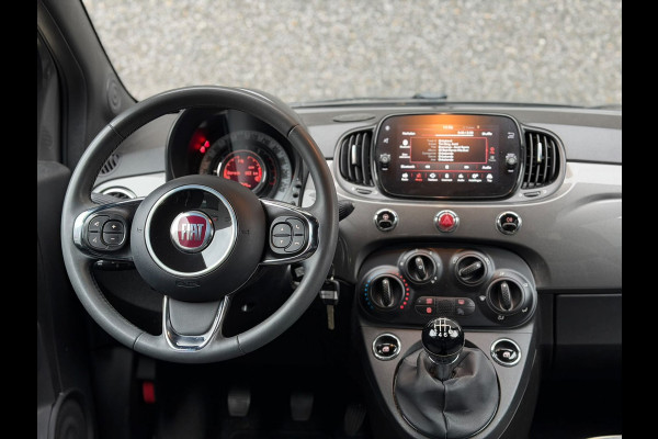 Fiat 500C 1.0 Hybrid Lounge (6-BAK, BLUETOOTH, MULTIMEDIA, PARKEERSENSOREN, CRUISE CONTROL, GOED ONDERHOUDEN, ETC!)