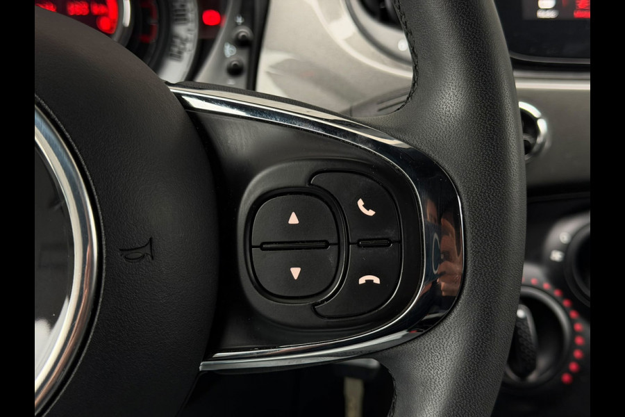 Fiat 500C 1.0 Hybrid Lounge (6-BAK, BLUETOOTH, MULTIMEDIA, PARKEERSENSOREN, CRUISE CONTROL, GOED ONDERHOUDEN, ETC!)