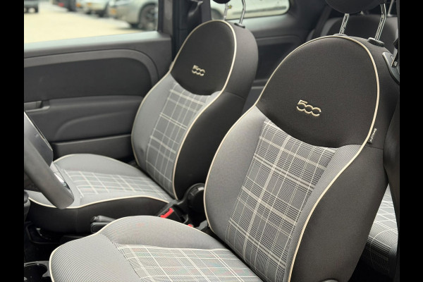 Fiat 500C 1.0 Hybrid Lounge (6-BAK, BLUETOOTH, MULTIMEDIA, PARKEERSENSOREN, CRUISE CONTROL, GOED ONDERHOUDEN, ETC!)