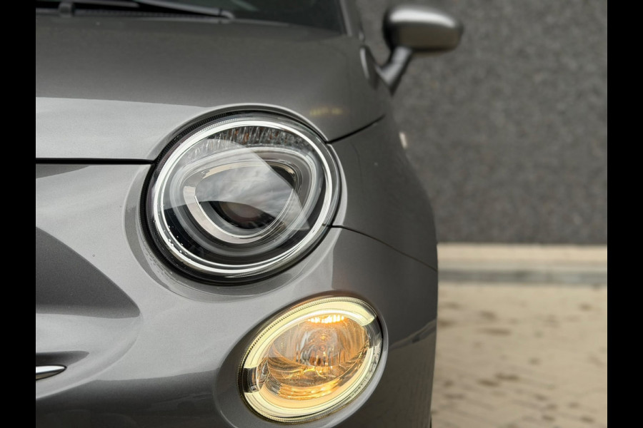 Fiat 500C 1.0 Hybrid Lounge (6-BAK, BLUETOOTH, MULTIMEDIA, PARKEERSENSOREN, CRUISE CONTROL, GOED ONDERHOUDEN, ETC!)
