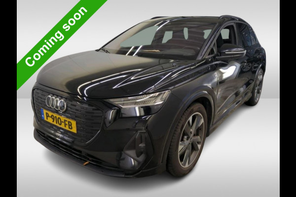 Audi Q4 50 e-tron SOH 90% Quattro Launch edition S-Line Competition 220KW / 77 kWh / Warmtepomp / Panoramadak / Leder-sport / Sonos Sound / Pdc+Camera / Apk 02-2028
