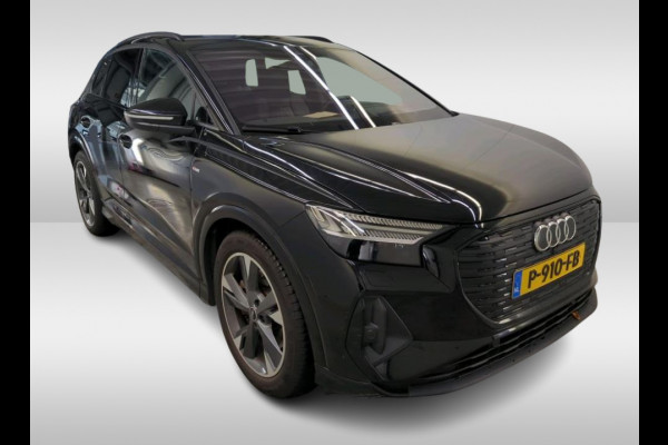 Audi Q4 50 e-tron SOH 90% Quattro Launch edition S-Line Competition 220KW / 77 kWh / Warmtepomp / Panoramadak / Leder-sport / Sonos Sound / Pdc+Camera / Apk 02-2028