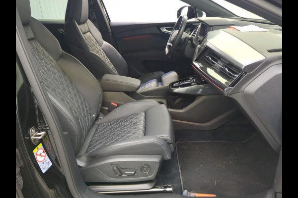 Audi Q4 50 e-tron SOH 90% Quattro Launch edition S-Line Competition 220KW / 77 kWh / Warmtepomp / Panoramadak / Leder-sport / Sonos Sound / Pdc+Camera / Apk 02-2028