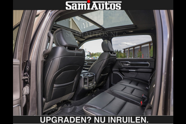 Dodge Ram SPORT 5.7 V8 402PK | €54950,- excl | LUCHTVERING | 2023 | PANODAK | GROOTSCHERM | DC | TOP KLEUR GRANITE | CREW CAB | DUBBELE CABINE | 5 PERSOONS |