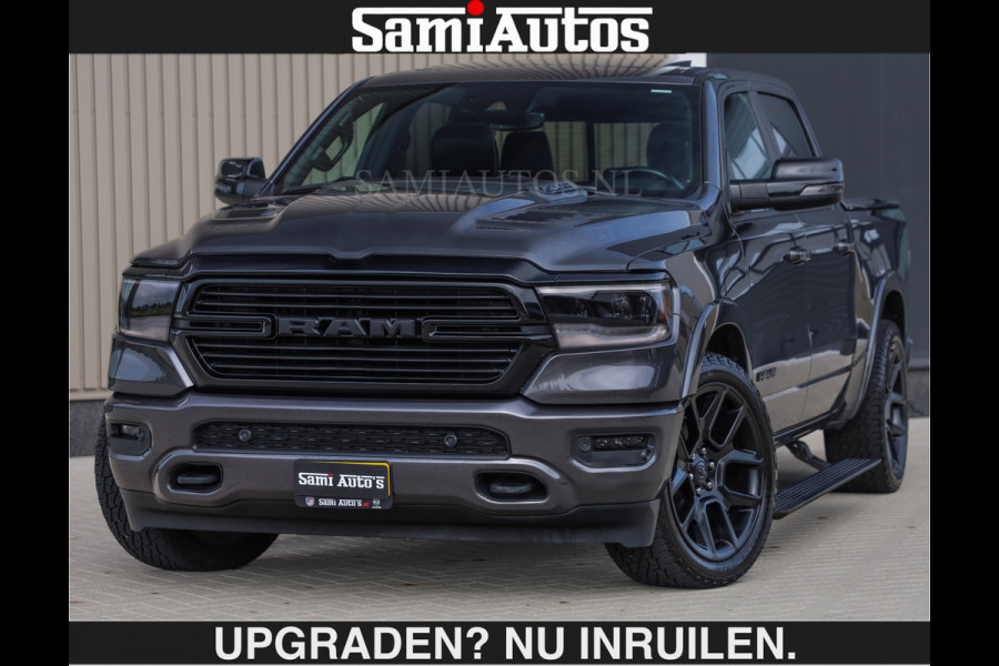Dodge Ram SPORT 5.7 V8 402PK | €54950,- excl | LUCHTVERING | 2023 | PANODAK | GROOTSCHERM | DC | TOP KLEUR GRANITE | CREW CAB | DUBBELE CABINE | 5 PERSOONS |