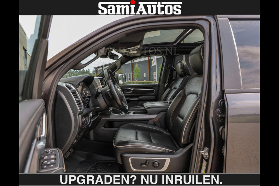 Dodge Ram SPORT 5.7 V8 402PK | €54950,- excl | LUCHTVERING | 2023 | PANODAK | GROOTSCHERM | DC | TOP KLEUR GRANITE | CREW CAB | DUBBELE CABINE | 5 PERSOONS |