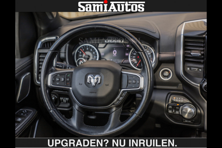 Dodge Ram SPORT 5.7 V8 402PK | €54950,- excl | LUCHTVERING | 2023 | PANODAK | GROOTSCHERM | DC | TOP KLEUR GRANITE | CREW CAB | DUBBELE CABINE | 5 PERSOONS |