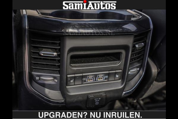 Dodge Ram SPORT 5.7 V8 402PK | €54950,- excl | LUCHTVERING | 2023 | PANODAK | GROOTSCHERM | DC | TOP KLEUR GRANITE | CREW CAB | DUBBELE CABINE | 5 PERSOONS |