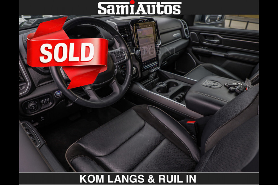 Dodge Ram BLACK OPS | 5.7 V8 HEMI | €66950,- excl | WIDEBODY HULK | OPEN UITLAAT KLEP | ZEER DIK | DUBBELE CABINE | DC | 5 PERSOONS | GRIJS KENETEKEN | EXTRA BREDE WIELEN IN HET BRONS | MEGA DIK | 3500KG TREKVERMOGEN |
