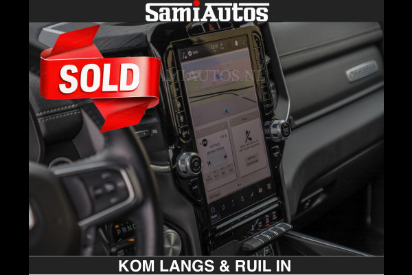 Dodge Ram BLACK OPS | 5.7 V8 HEMI | €66950,- excl | WIDEBODY HULK | OPEN UITLAAT KLEP | ZEER DIK | DUBBELE CABINE | DC | 5 PERSOONS | GRIJS KENETEKEN | EXTRA BREDE WIELEN IN HET BRONS | MEGA DIK | 3500KG TREKVERMOGEN |