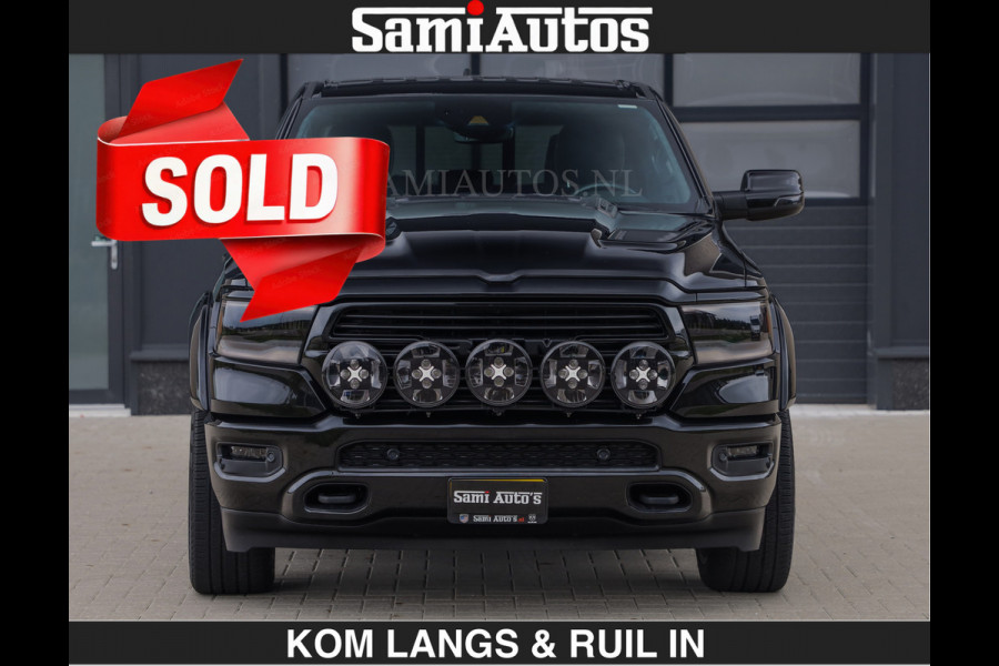 Dodge Ram BLACK OPS | 5.7 V8 HEMI | €66950,- excl | WIDEBODY HULK | OPEN UITLAAT KLEP | ZEER DIK | DUBBELE CABINE | DC | 5 PERSOONS | GRIJS KENETEKEN | EXTRA BREDE WIELEN IN HET BRONS | MEGA DIK | 3500KG TREKVERMOGEN |
