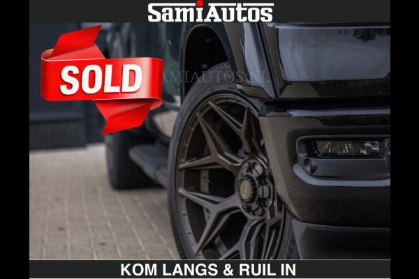 Dodge Ram BLACK OPS | 5.7 V8 HEMI | €66950,- excl | WIDEBODY HULK | OPEN UITLAAT KLEP | ZEER DIK | DUBBELE CABINE | DC | 5 PERSOONS | GRIJS KENETEKEN | EXTRA BREDE WIELEN IN HET BRONS | MEGA DIK | 3500KG TREKVERMOGEN |