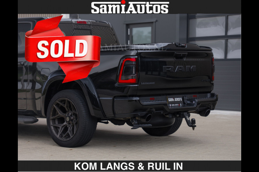 Dodge Ram BLACK OPS | 5.7 V8 HEMI | €66950,- excl | WIDEBODY HULK | OPEN UITLAAT KLEP | ZEER DIK | DUBBELE CABINE | DC | 5 PERSOONS | GRIJS KENETEKEN | EXTRA BREDE WIELEN IN HET BRONS | MEGA DIK | 3500KG TREKVERMOGEN |