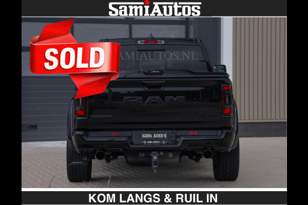 Dodge Ram BLACK OPS | 5.7 V8 HEMI | €66950,- excl | WIDEBODY HULK | OPEN UITLAAT KLEP | ZEER DIK | DUBBELE CABINE | DC | 5 PERSOONS | GRIJS KENETEKEN | EXTRA BREDE WIELEN IN HET BRONS | MEGA DIK | 3500KG TREKVERMOGEN |