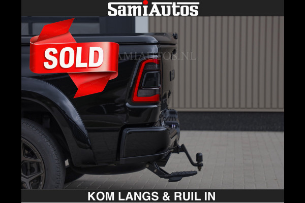 Dodge Ram BLACK OPS | 5.7 V8 HEMI | €66950,- excl | WIDEBODY HULK | OPEN UITLAAT KLEP | ZEER DIK | DUBBELE CABINE | DC | 5 PERSOONS | GRIJS KENETEKEN | EXTRA BREDE WIELEN IN HET BRONS | MEGA DIK | 3500KG TREKVERMOGEN |