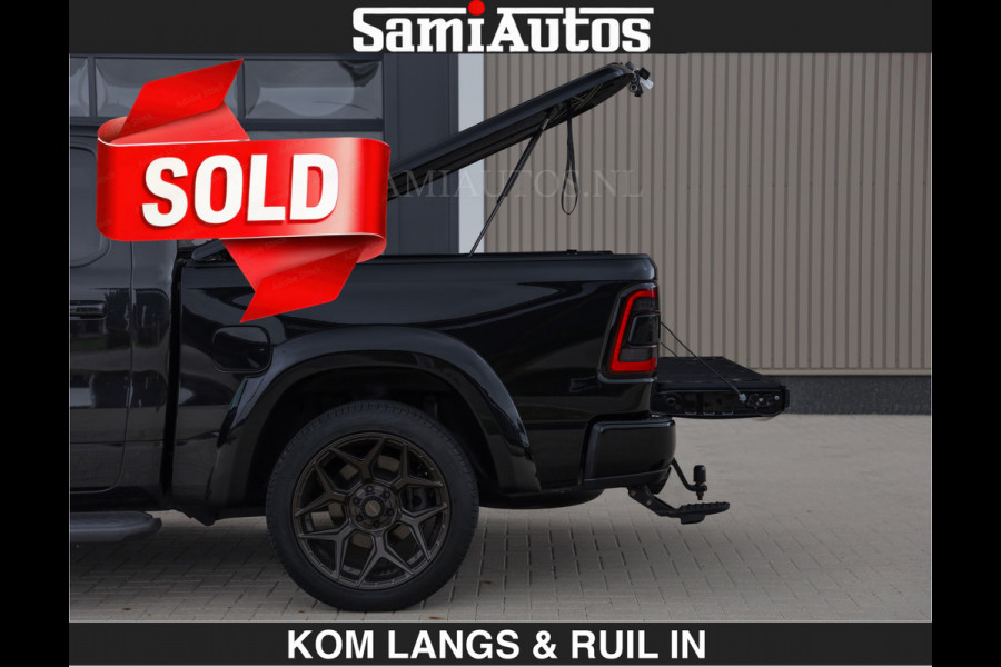 Dodge Ram BLACK OPS | 5.7 V8 HEMI | €66950,- excl | WIDEBODY HULK | OPEN UITLAAT KLEP | ZEER DIK | DUBBELE CABINE | DC | 5 PERSOONS | GRIJS KENETEKEN | EXTRA BREDE WIELEN IN HET BRONS | MEGA DIK | 3500KG TREKVERMOGEN |
