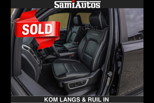 Dodge Ram BLACK OPS | 5.7 V8 HEMI | €66950,- excl | WIDEBODY HULK | OPEN UITLAAT KLEP | ZEER DIK | DUBBELE CABINE | DC | 5 PERSOONS | GRIJS KENETEKEN | EXTRA BREDE WIELEN IN HET BRONS | MEGA DIK | 3500KG TREKVERMOGEN |
