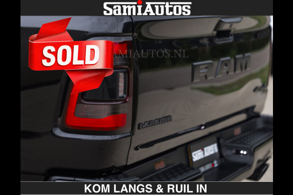 Dodge Ram BLACK OPS | 5.7 V8 HEMI | €66950,- excl | WIDEBODY HULK | OPEN UITLAAT KLEP | ZEER DIK | DUBBELE CABINE | DC | 5 PERSOONS | GRIJS KENETEKEN | EXTRA BREDE WIELEN IN HET BRONS | MEGA DIK | 3500KG TREKVERMOGEN |