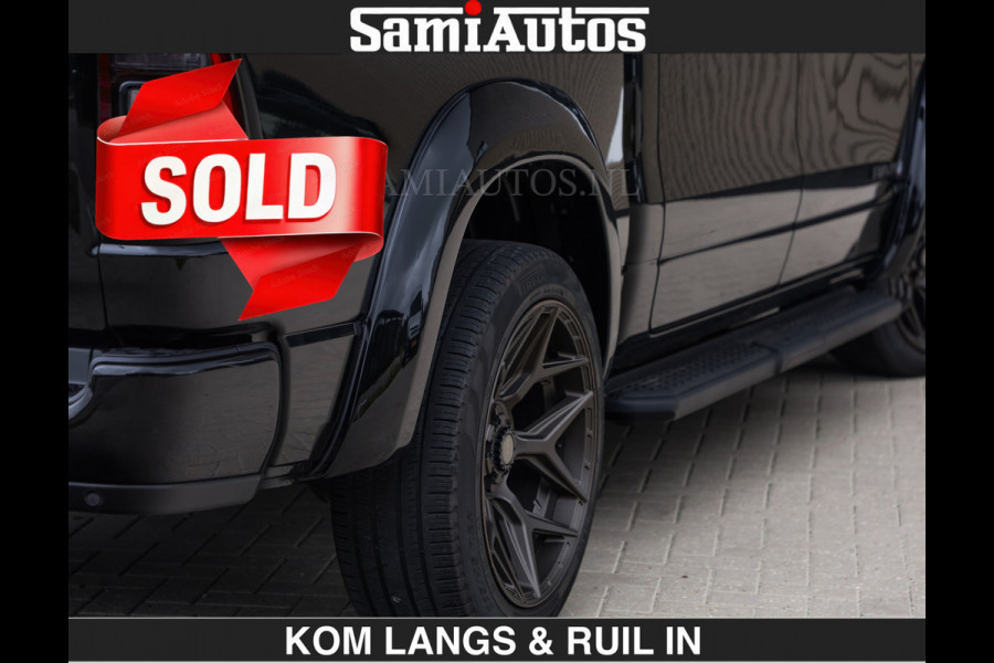 Dodge Ram BLACK OPS | 5.7 V8 HEMI | €66950,- excl | WIDEBODY HULK | OPEN UITLAAT KLEP | ZEER DIK | DUBBELE CABINE | DC | 5 PERSOONS | GRIJS KENETEKEN | EXTRA BREDE WIELEN IN HET BRONS | MEGA DIK | 3500KG TREKVERMOGEN |