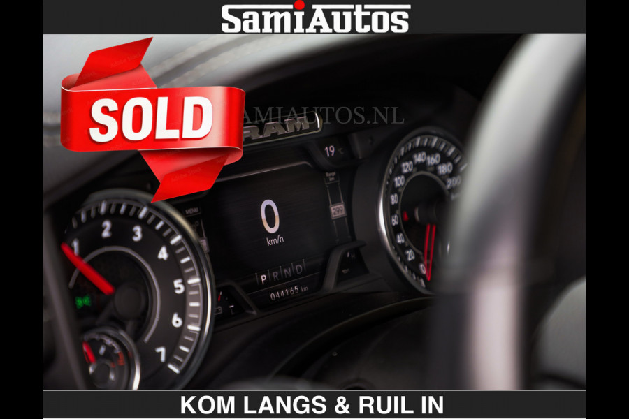 Dodge Ram BLACK OPS | 5.7 V8 HEMI | €66950,- excl | WIDEBODY HULK | OPEN UITLAAT KLEP | ZEER DIK | DUBBELE CABINE | DC | 5 PERSOONS | GRIJS KENETEKEN | EXTRA BREDE WIELEN IN HET BRONS | MEGA DIK | 3500KG TREKVERMOGEN |