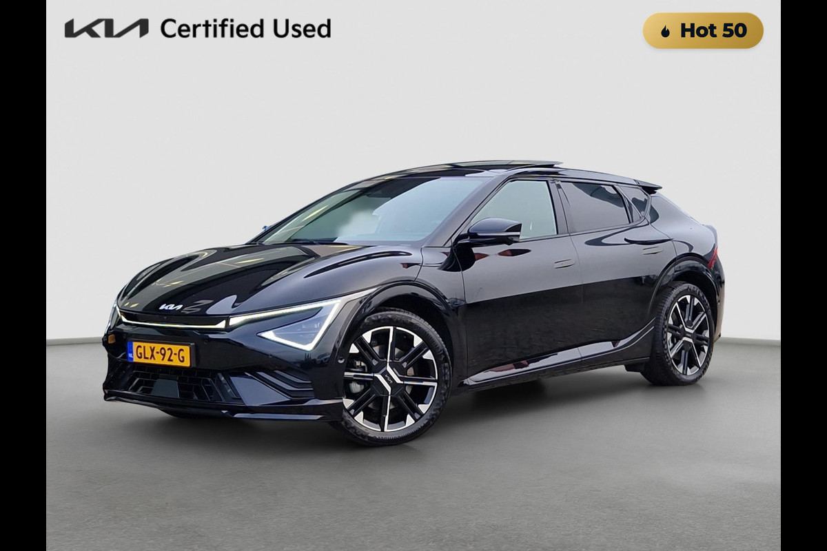 Kia Ev6 GT-Line 84 kWh | Direct Leverbaar! | Nieuw Model | Climate Control | Meridian Sound | Adaptive Cruise Control |